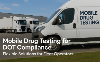 Mobile Drug Testing for DOT Compliance: Flexible Solutions for Fleet Operators